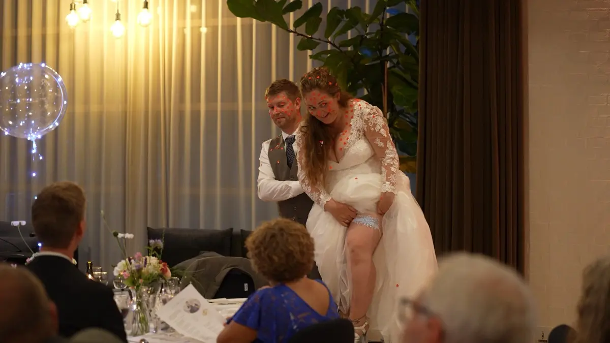 Fra Pia & Michaels bryllup